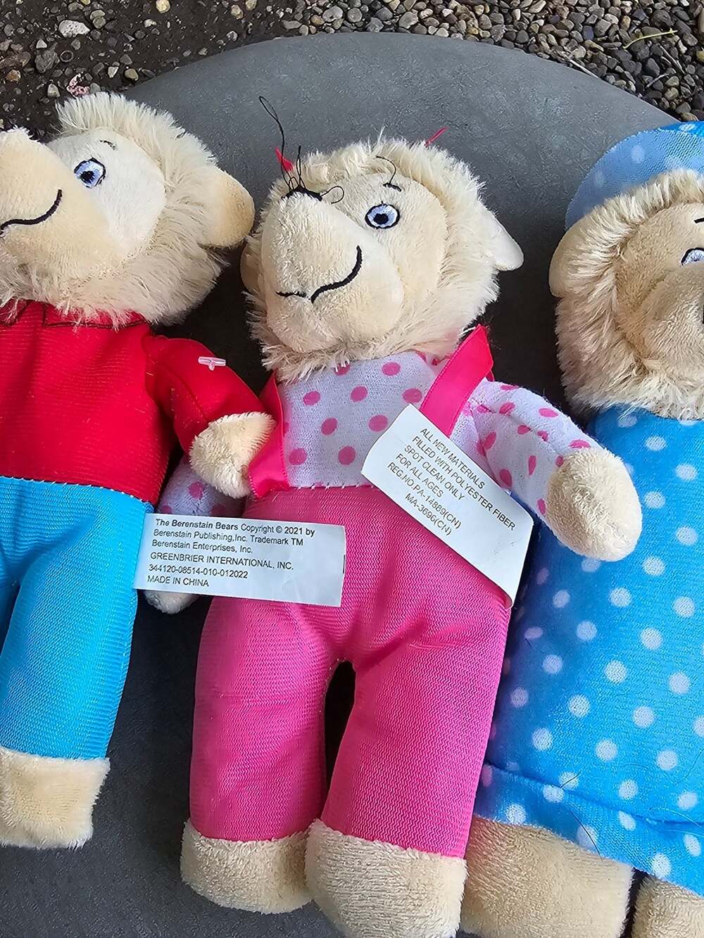 The Berenstain Bears Plush Toys Set Greenbrier International